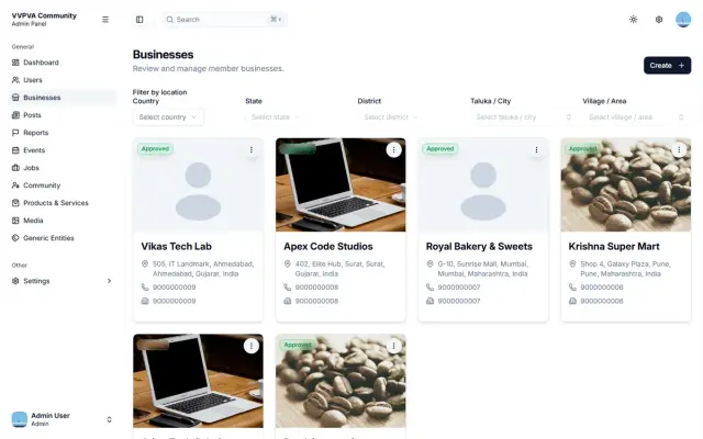 Business directory