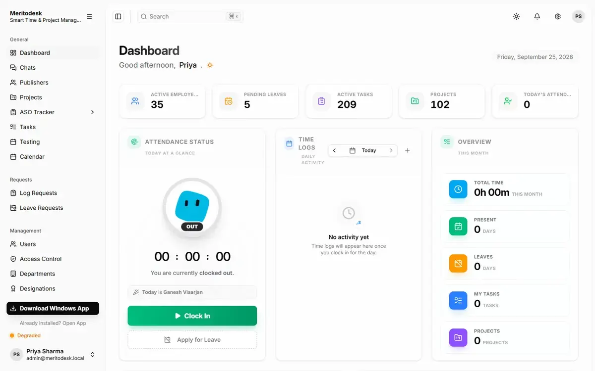 Meritodesk